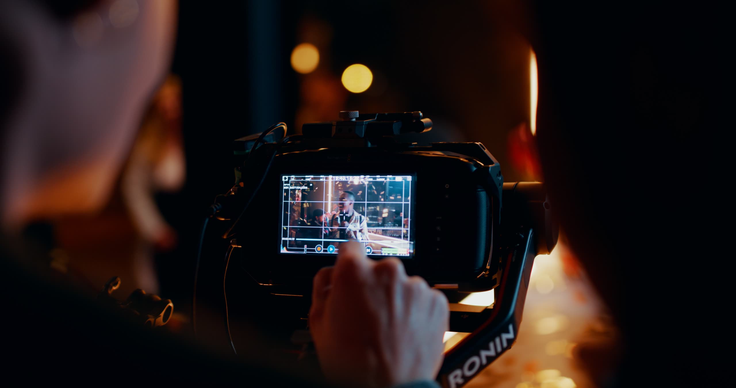 Behind the scenes